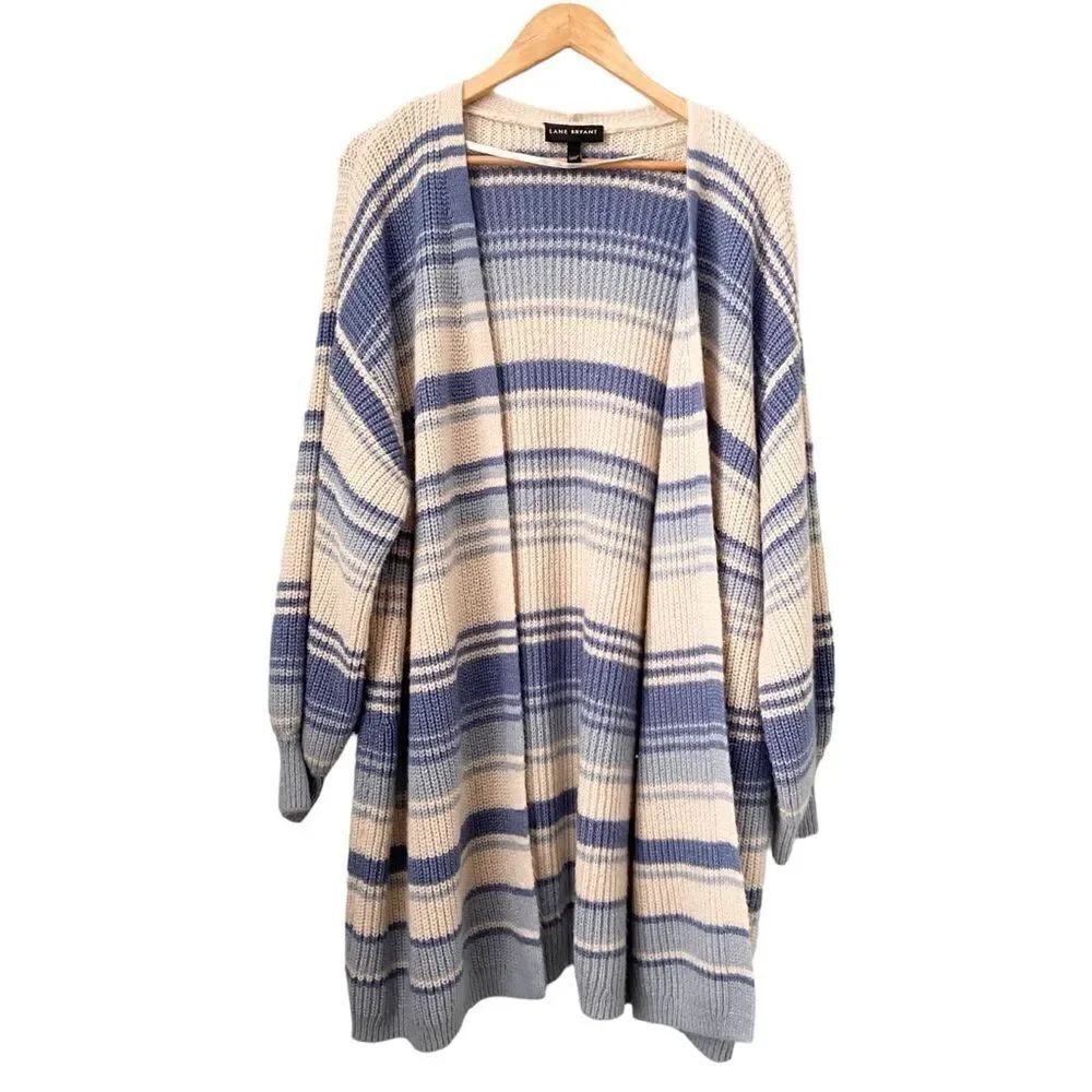 Lane Bryant Chunky Open Front Cardigan in Size 22/24